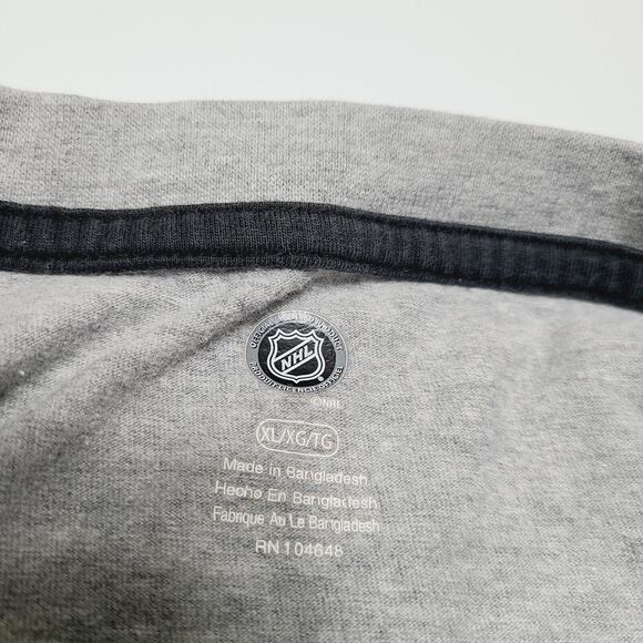 Vintage Detroit Red Wings T-Shirt Mens Gray NHL Hockey Embroidered Logo Adult XL - Picture 7 of 8